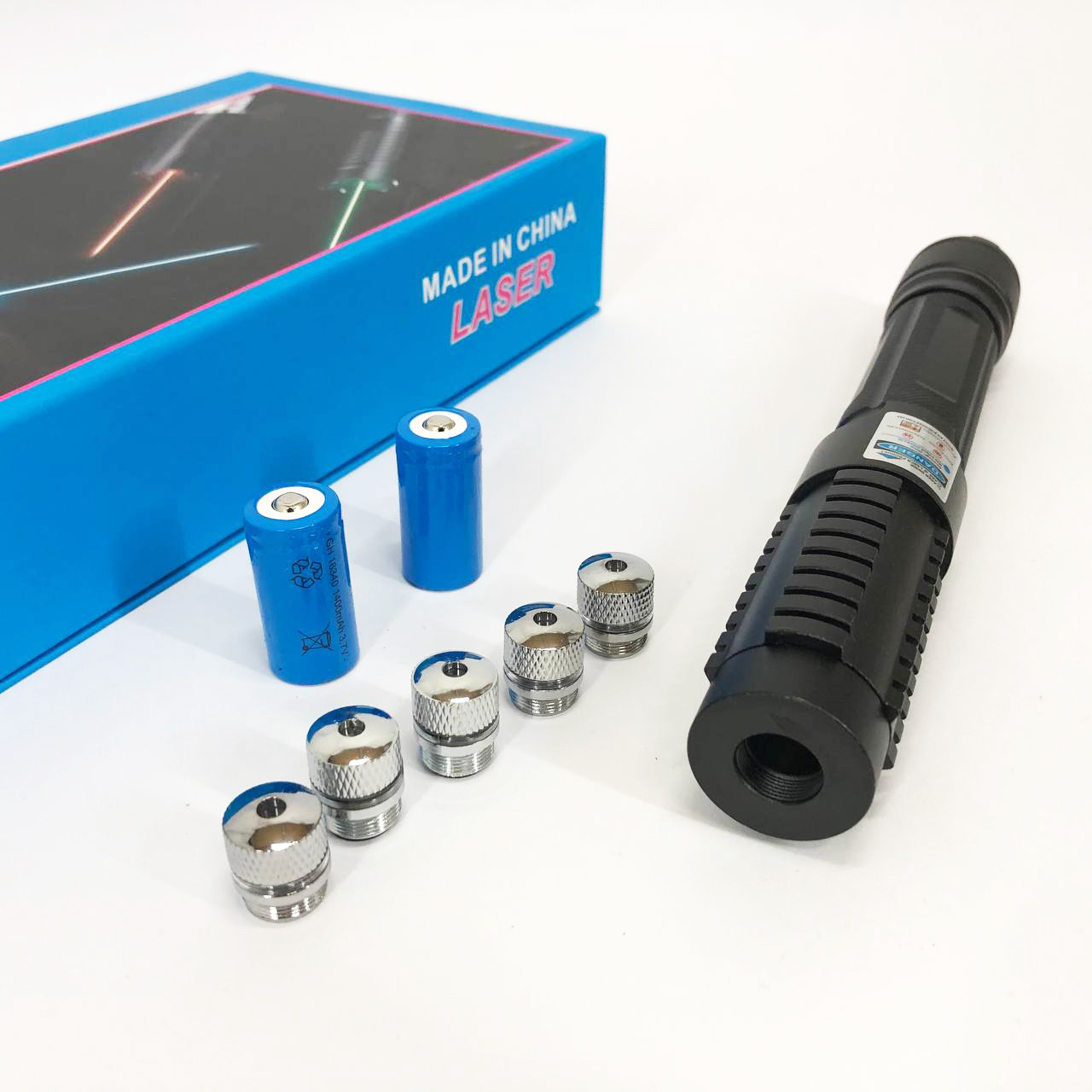 Ліхтар-лазер указка PJ-663 синій YX-B015, фото 1