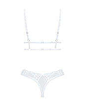 Еротичний комплект Obsessive Heavenlly 2-pcs set M/L, бюстгальтер і танга, фото 4