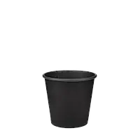 Стакан паперовий 110 мл чорний - Total Black (1/уп/50шт)