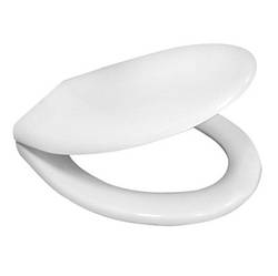 Кришка сидіння для унітаза Sydanit універсальне Soft - Close біла дюропласт з мікроліфтом