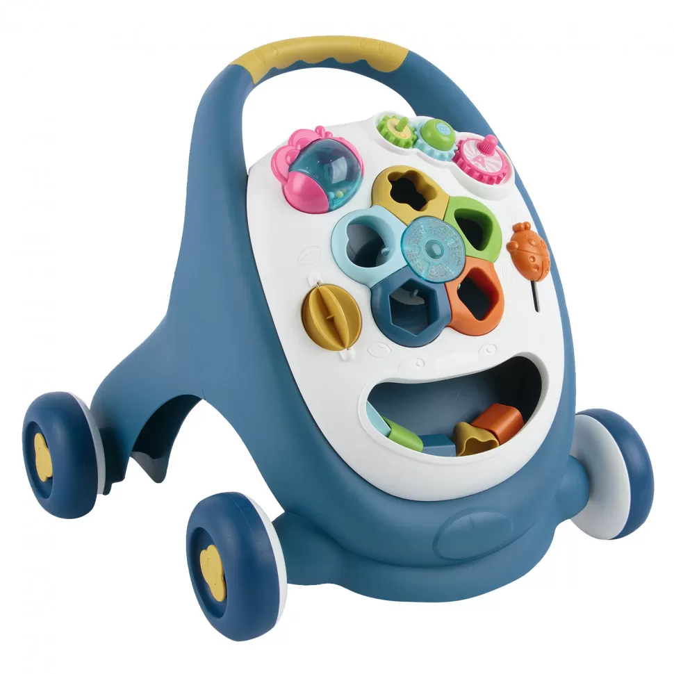 Дитячі ходунки-каталка Abero з сортером, толокар, звук, світло, синій, 91157, фото 1