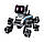 Собака робот восьмиколісна  трюкова Stunt Robot Dog на радіокеруванні, фото 2