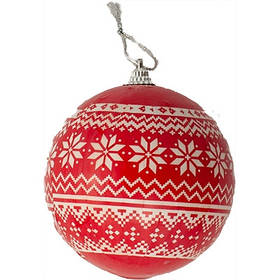 Кулі новорічні  8  см, 3 шт,  арт 92796-PN (128) ПІОНЕР