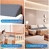 Клиноподібна подушка Supretto з кишенею (9042), фото 5