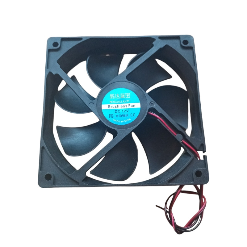 Вентилятор для комп'ютера корпусу 12 В (12025) DC 120*120*25 мм корпус електроніки, фото 1