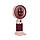 Ручний вентилятор на акумуляторі MiniFan ZB-088C Burgundy USB вентилятор настільний — мінівентилятор (ST), фото 4