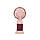 Ручний вентилятор на акумуляторі MiniFan ZB-088C Burgundy USB вентилятор настільний — мінівентилятор (ST), фото 6