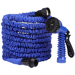 Шланг для поливу 15 м, з розпилювачем V-HOSE PRO / Садовий шланг поливальний розтягувальний