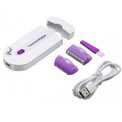 Епілятор з датчиком дотику Finishing Touch / Жіночий трімер / Бритва для ніг і бікіні