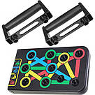 Дошка для віджимань Push Up Rack Board JT 006 / Упори від підлоги / Тренажер для вправ, фото 2