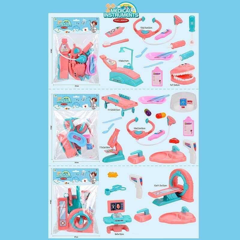 Набір лікаря 559-221 A (144/2) 3 види, в пакеті, ВИДАЄТЬСЯ ТІЛЬКИ МІКС ВИДІВ, фото 1