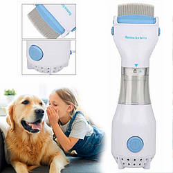 Гребінець електричний для видалення вошей і бліх Licetec V-Comb / Гребінь від вошей у тварин