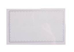 Бейдж-ідентифікатор горизонтальний 90х55мм, з метал. кліпом та шпилькою BM.5401