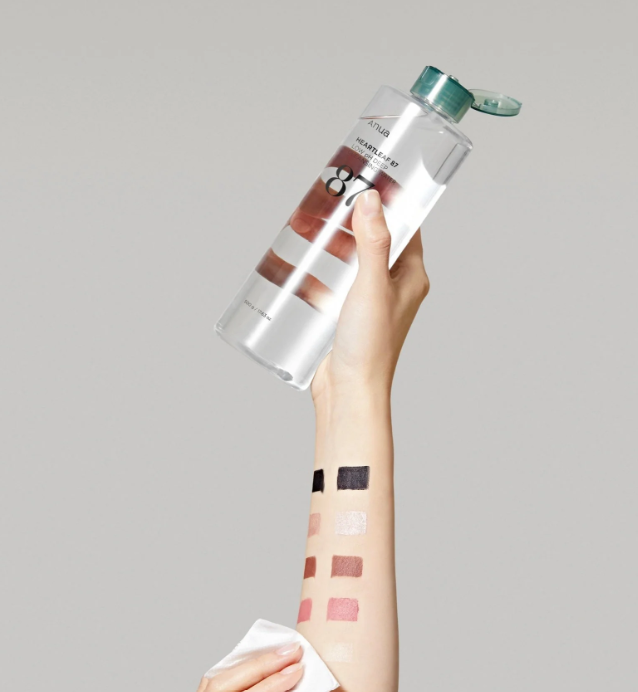 Міцелярна вода з хаутюйнією для зняття макіяжу Anua Heartleaf 87 Low pH Deep Cleansing Water
