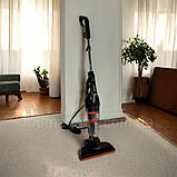 Вертикальний ручний пилосос Rainberg 2500 Вт потужний пилосос 35 000 об/хв з 4 ступінчастою фільтрацією, фото 3