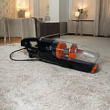 Вертикальний ручний пилосос Rainberg 2500 Вт потужний пилосос 35 000 об/хв з 4 ступінчастою фільтрацією, фото 6