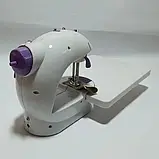 Домашня швейна машинка з дошкою FHSM 202A, Електрична портативна швейна машинка для дому з педаллю, фото 7