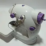 Домашня швейна машинка з дошкою FHSM 202A, Електрична портативна швейна машинка для дому з педаллю, фото 4