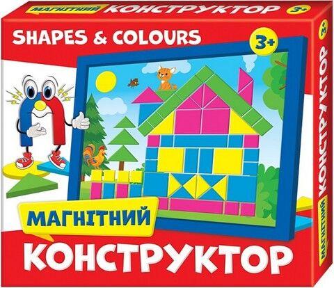 Магнітний конструктор "SHAPES & COLOURS"
