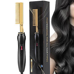 Випрямляч гребінець для волосся High Heat Brush / Праска для випрямлення волосся