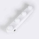 Бездротова Підсвітка на дзеркало STUDIO GLOW 4 шт / LED Лампочки на присосках для дзеркала, фото 3