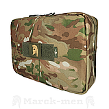 Тактичний чохол для планшета 10`-11` дюймів з комірками під приладдя. Адмін підсумок для планшета. П212, фото 4