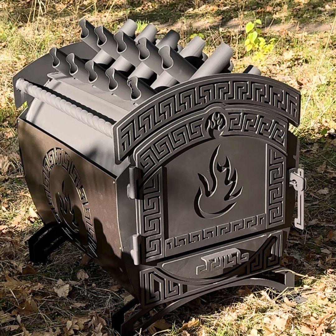 Булер'ян класичний "Кратос-10 " з вторинним допалюванням пічних газів, сталь 4-8мм