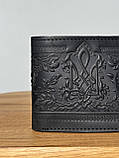 Стильний гаманець, ручна робота, фото 2