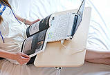 Стіл для ноутбука ELaptop Desk A8 Бежевий підставка трансформер складана для комп'ютера, фото 4