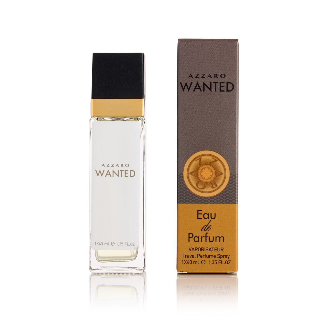 Міні парфум чоловічий Azzaro Wanted 40 мл