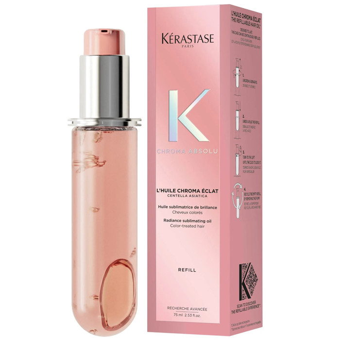 Олія для фарбованого та мелірованого волосся (змінний блок) Kerastase Chroma Absolu L'huile Chroma Eclat Refill, фото 1