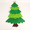 Дитяча ялинка + 25 іграшок з фетру (100х59 см) Christmas Free / Безпечна новорічна ялинка для дітей, фото 10
