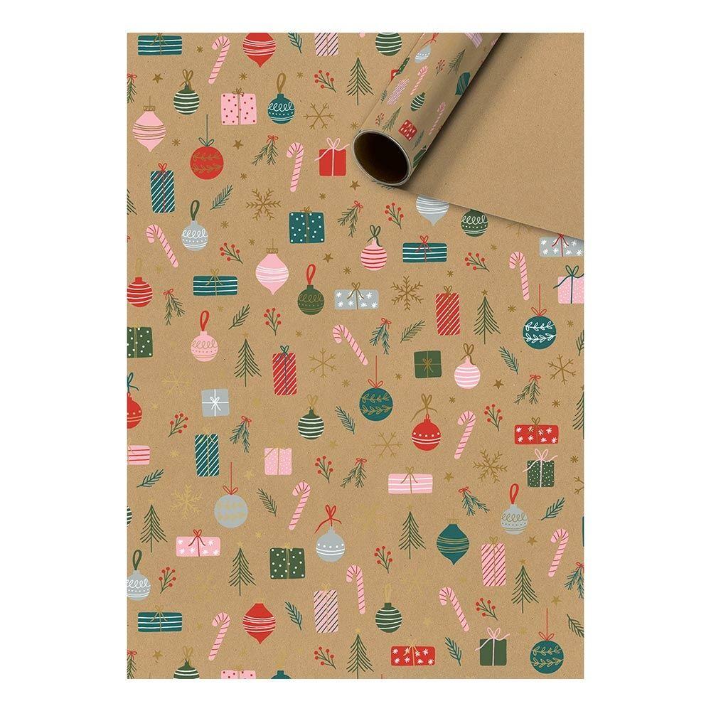 Папір подарунковий Stewo 70 х 200 см "Natural Yule" Швейцарія 2528157399