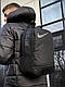Спортивний рюкзак найк чорний Nike міський Just do it, фото 3