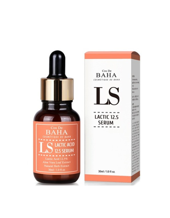 Сироватка-пілінг для обличчя Cos De BAHA LS Lactic Acid 12.5% Serum з молочною кислотою 30 мл (318416)