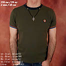 Срібний хрестик з цепочкою із шовку. Хрест "Образ" та шовковий шнурок зі срібними вставками і замком. 55 см, фото 8