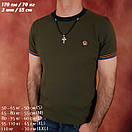 Срібний хрестик з цепочкою із шовку. Хрест "Образ" та шовковий шнурок зі срібними вставками і замком. 55 см, фото 2