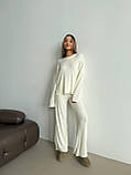 Костюм жіночий ангора рубчик 42-46 48-52, фото 3