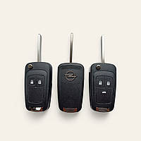 Корпус ключа С МЕТАЛЛИЧЕСКИМ ЛОГОТИПОМ ! OPEL Astra J Insignia Mokka Zafira C Corsa D E Meriva