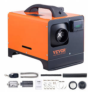 Автономний обігівач дизельний VEVOR 12V 8KW LCD + Пульт (Вебасто)