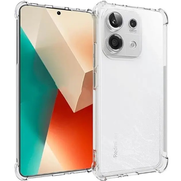 Чохол Gelius Xiaomi Redmi Note 13 Pro 4G Proof Transparent силіконова накладка