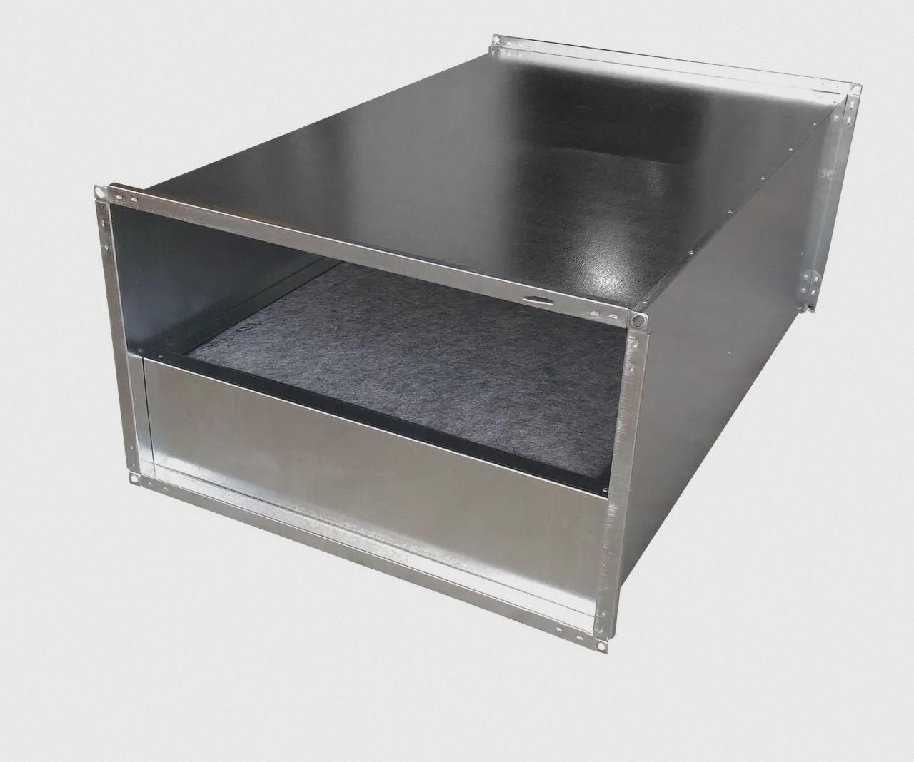 Прямокутний канальний шумоглушник 700х400 C-GKD-70-40