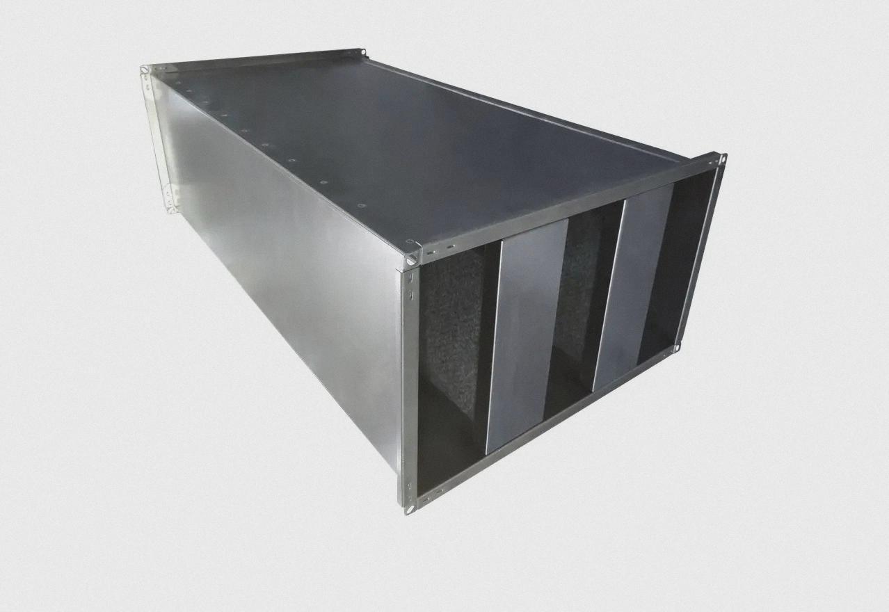 Канальний пластинчастий шумоглушник 1000х500 C-GKP-100-50