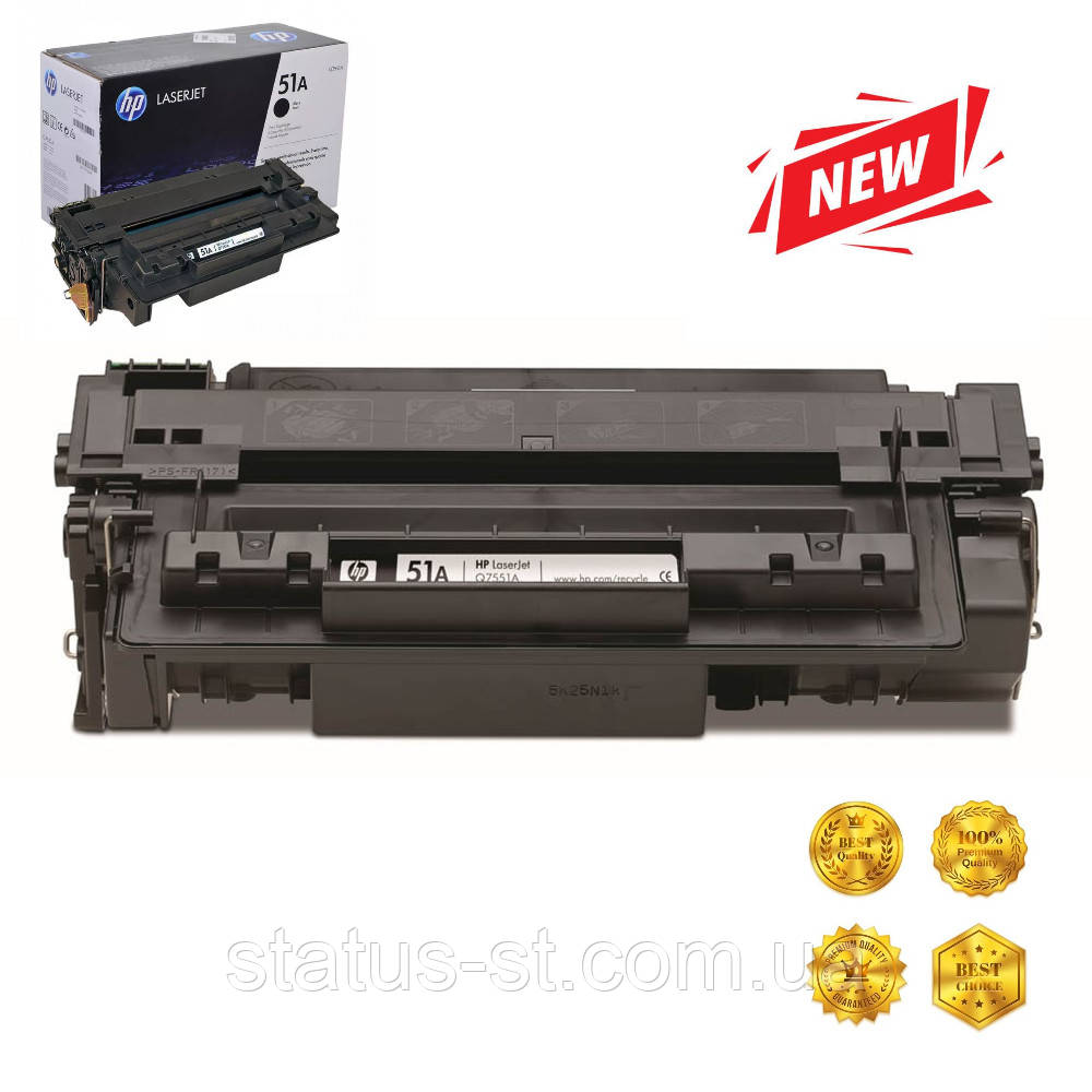 Картридж HP 51A (Q7551A) для принтера LJ M3027, M3035, P3005, P3005DN аналог
