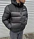 Чоловіча зимова дута куртка Андер армор Under Armour чорний пуховик, фото 3