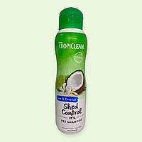 Шампунь професійний для прискорення линьки собак і кішок TropiClean Lime-Coconut Лайм і Кокос 355 мл