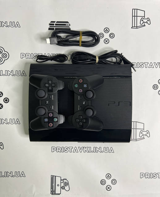 Игровая приставка Sony Playstation 3 PS3 Super Slim 500ГБ 2