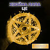 Гірлянда Роса хвойна лапа 30 м 400 LED крапля жовто-блакитний для ялинок вікон фотозон зелений дріт, фото 4