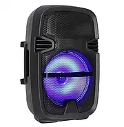 Портативна акустична система з мікрофоном та світломузикою Tekno altavoces 6.5" BT Колонка з RGB підсвічуванням, фото 3
