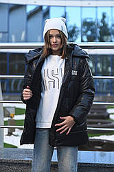 Зимова куртка для дівчаток, розміри на зріст 146-170